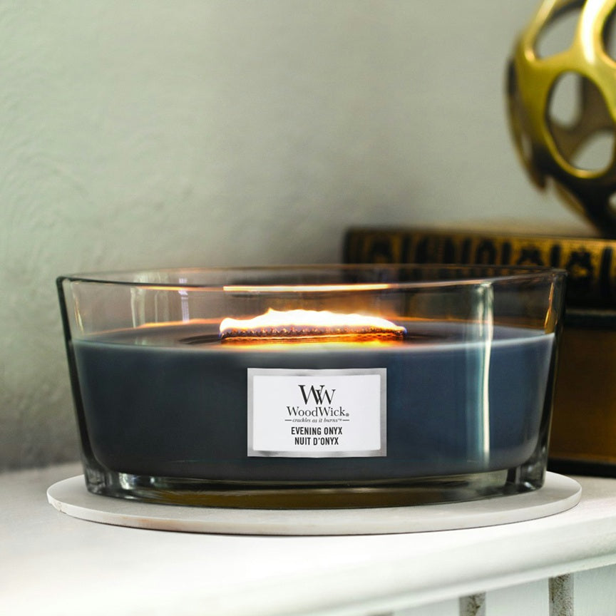 Woodwick Ellipse Evening Onyx 453g