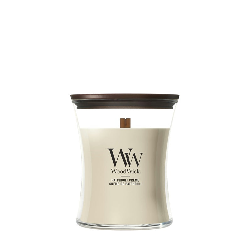 Woodwick Patchouli Crème moyenne
