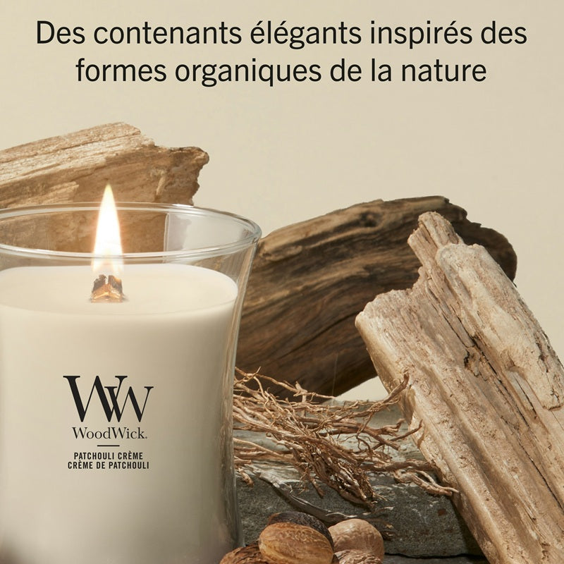 Woodwick Patchouli Creme Medium
