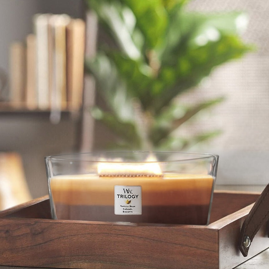 Woodwick Ellipse Trilogy Cafe Sweets (Café Gourmand) 453g