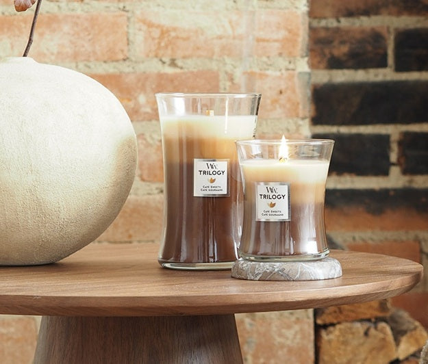 Woodwick Large Trilogy Café Sweets 609g