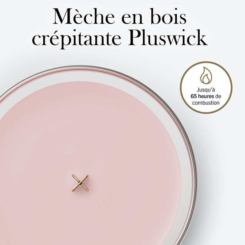 Woodwick Medium Rose Blush (Rose Poudrée) 275gr
