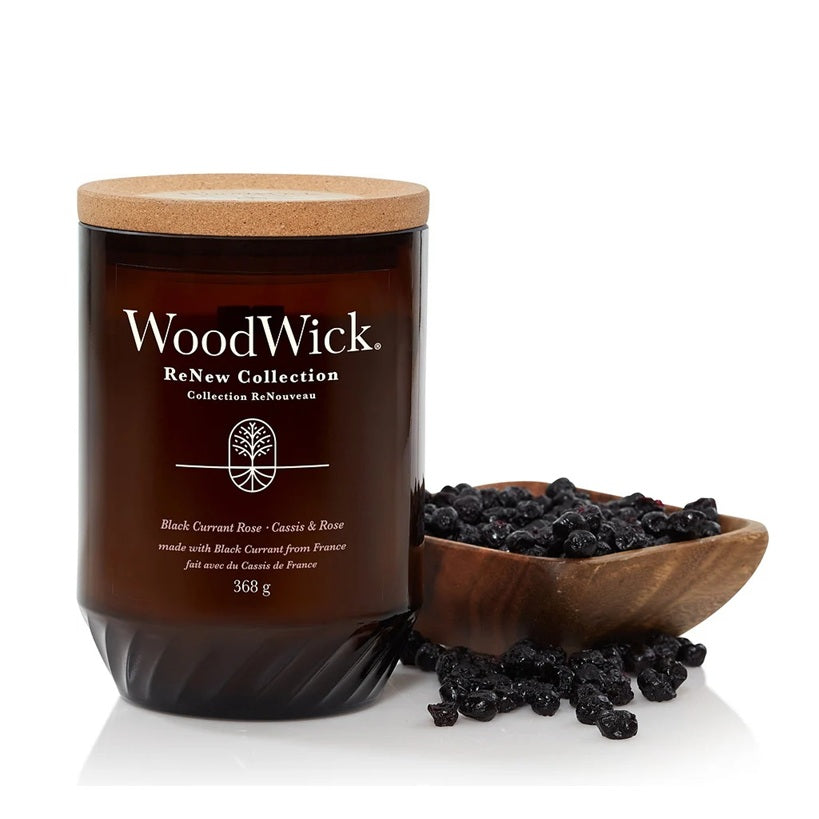 Woodwick Renew Large Black Currant & Rose 368gr