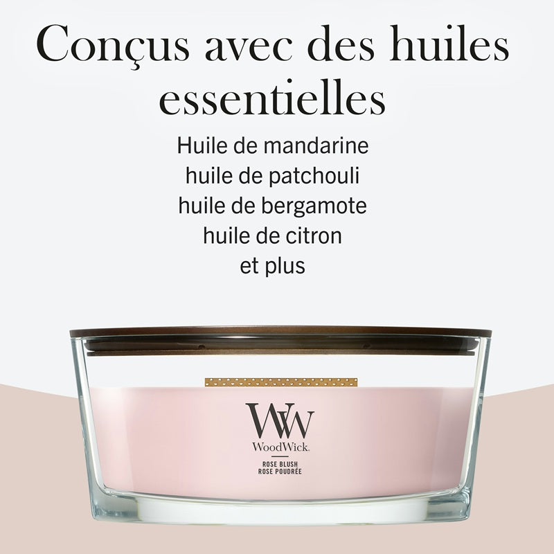 Woodwick Rose Poudrée Ellipse