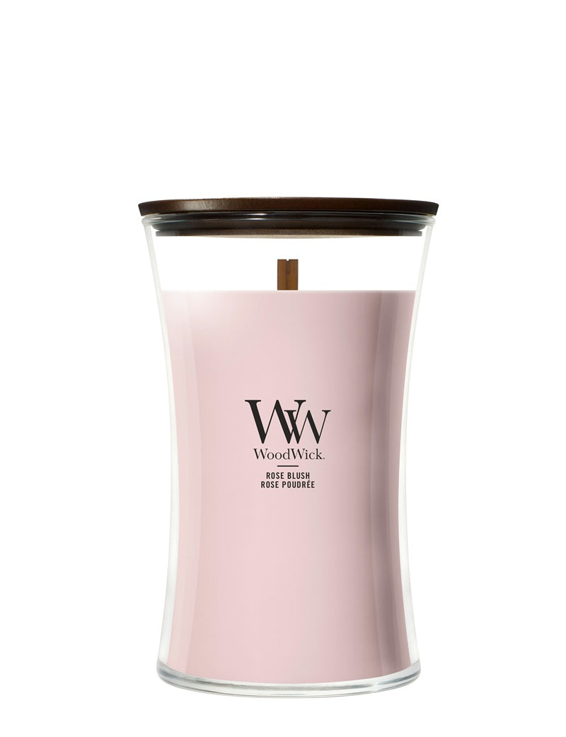 Woodwick Large Rose Blush (Rose Poudrée) 609gr