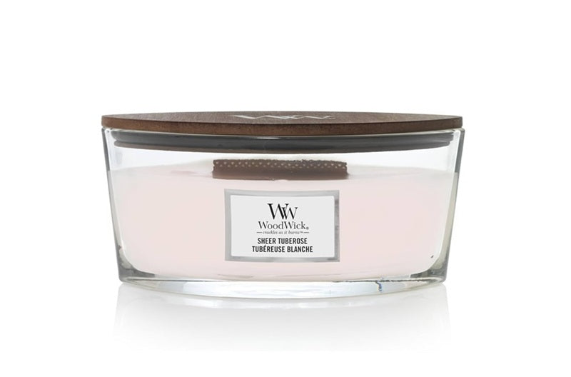 Woodwick Ellipse Sheer Tuberose 453gr