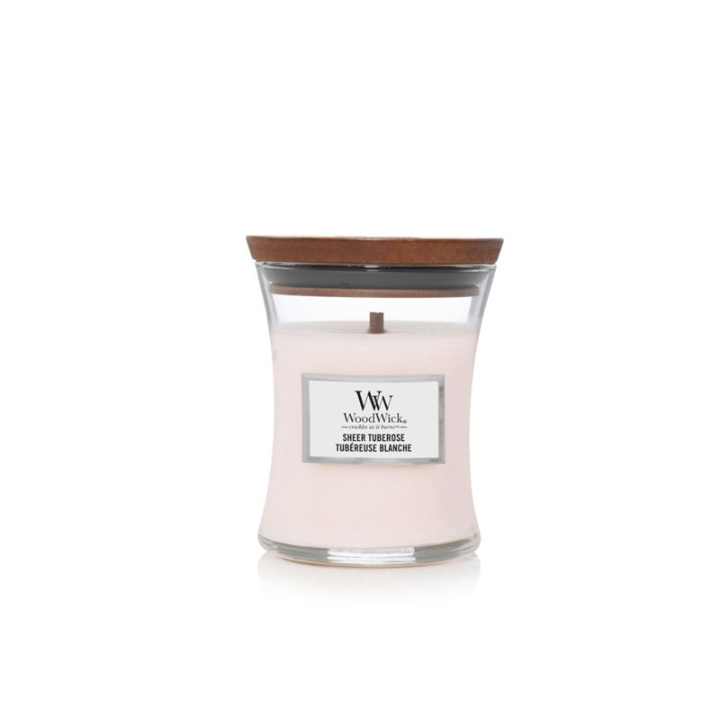Woodwick Medium Sheer Tuberose (White Tuberose) 275gr