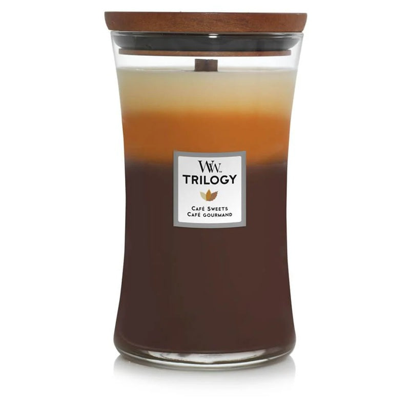 Woodwick Large Trilogy Café Sweets 609g