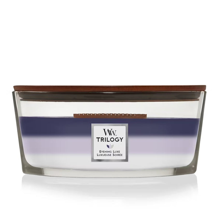 Woodwick Ellipse Trilogy Evening Luxe (Luxueuse Soirée) 453gr