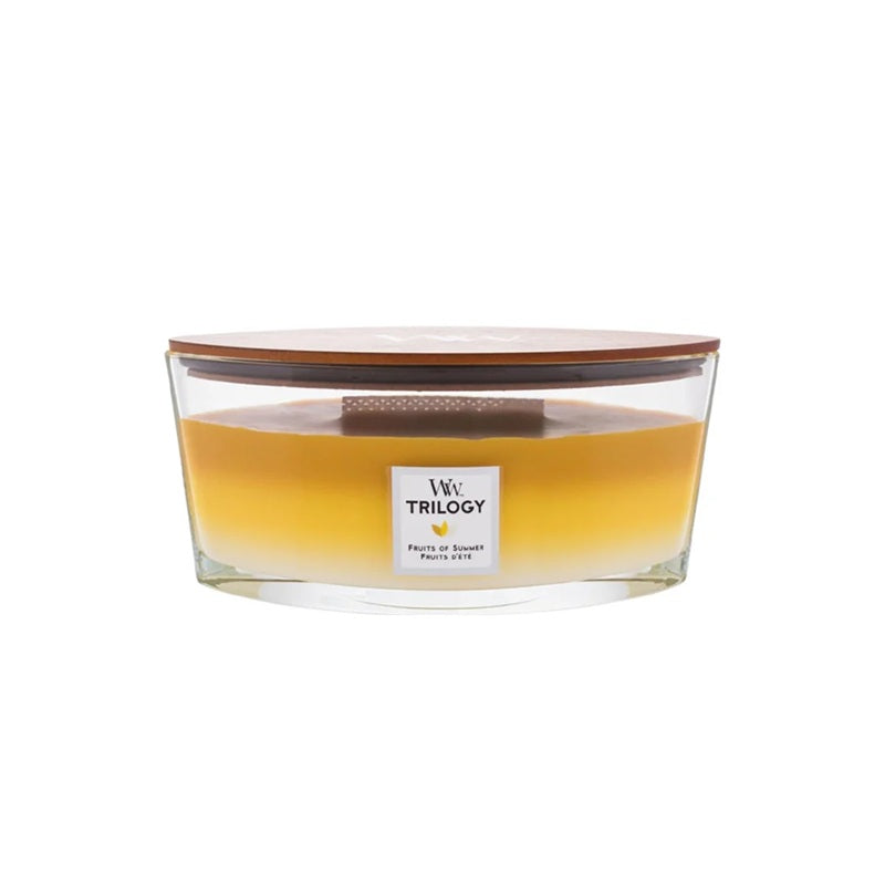 Woodwick Ellipse Trilogy Fruits of Summer (Fruits d'été) 453gr
