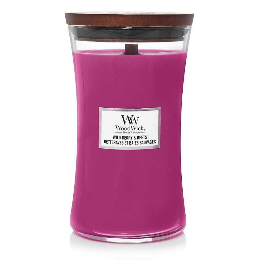 Woodwick Large Wild Berry & Beets (Betteraves & Baies Sauvages) 609gr