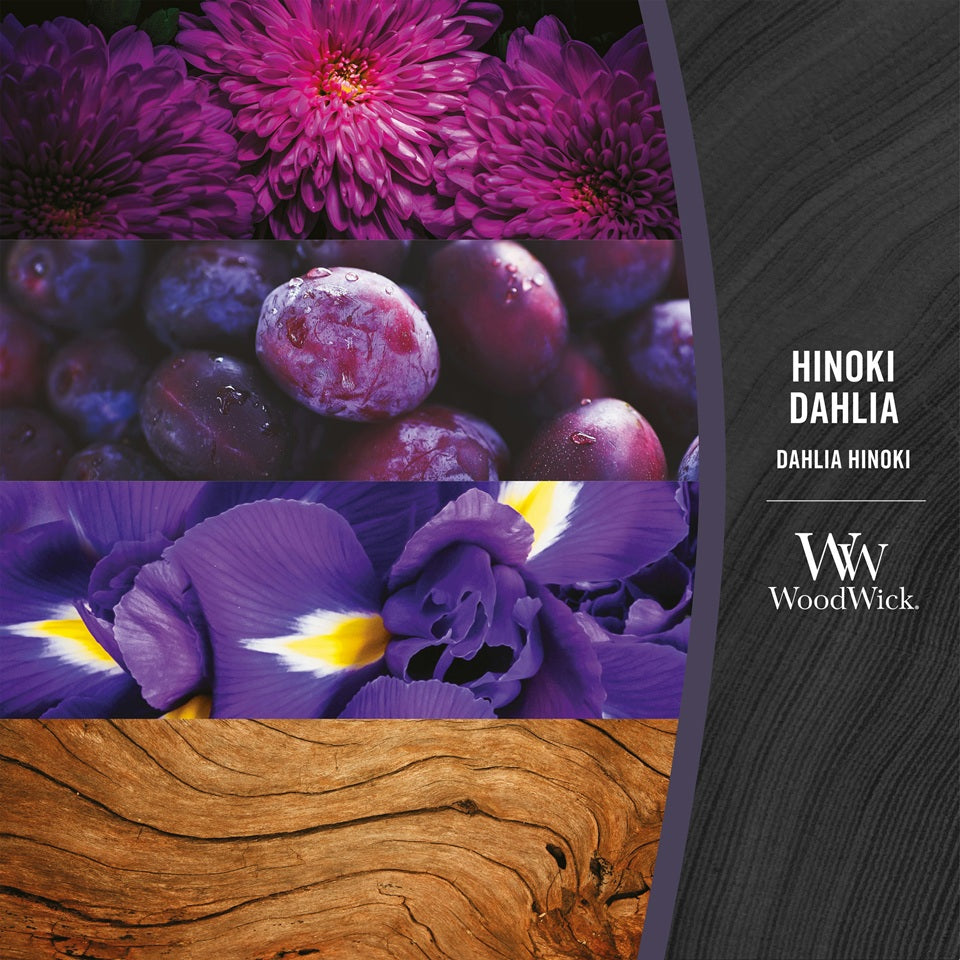 Woodwick Mini Hinoki Dahlia 85g