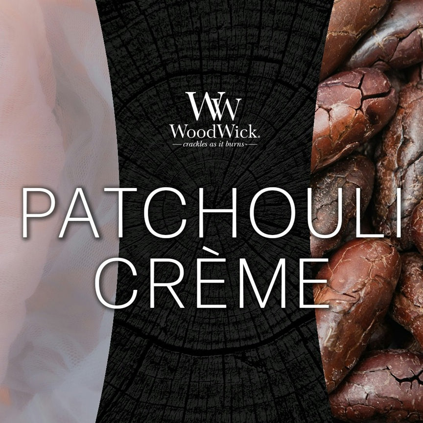 Woodwick Large Patchouli Cream 609g