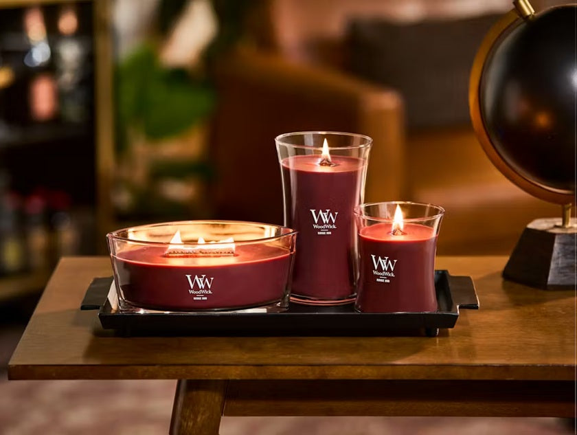 Woodwick Large Vanilla Musk 609g