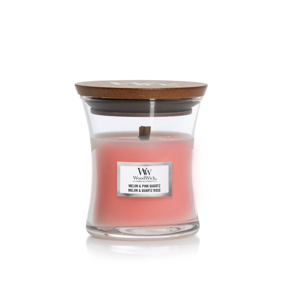 Woodwick Melon & Quartz Rose