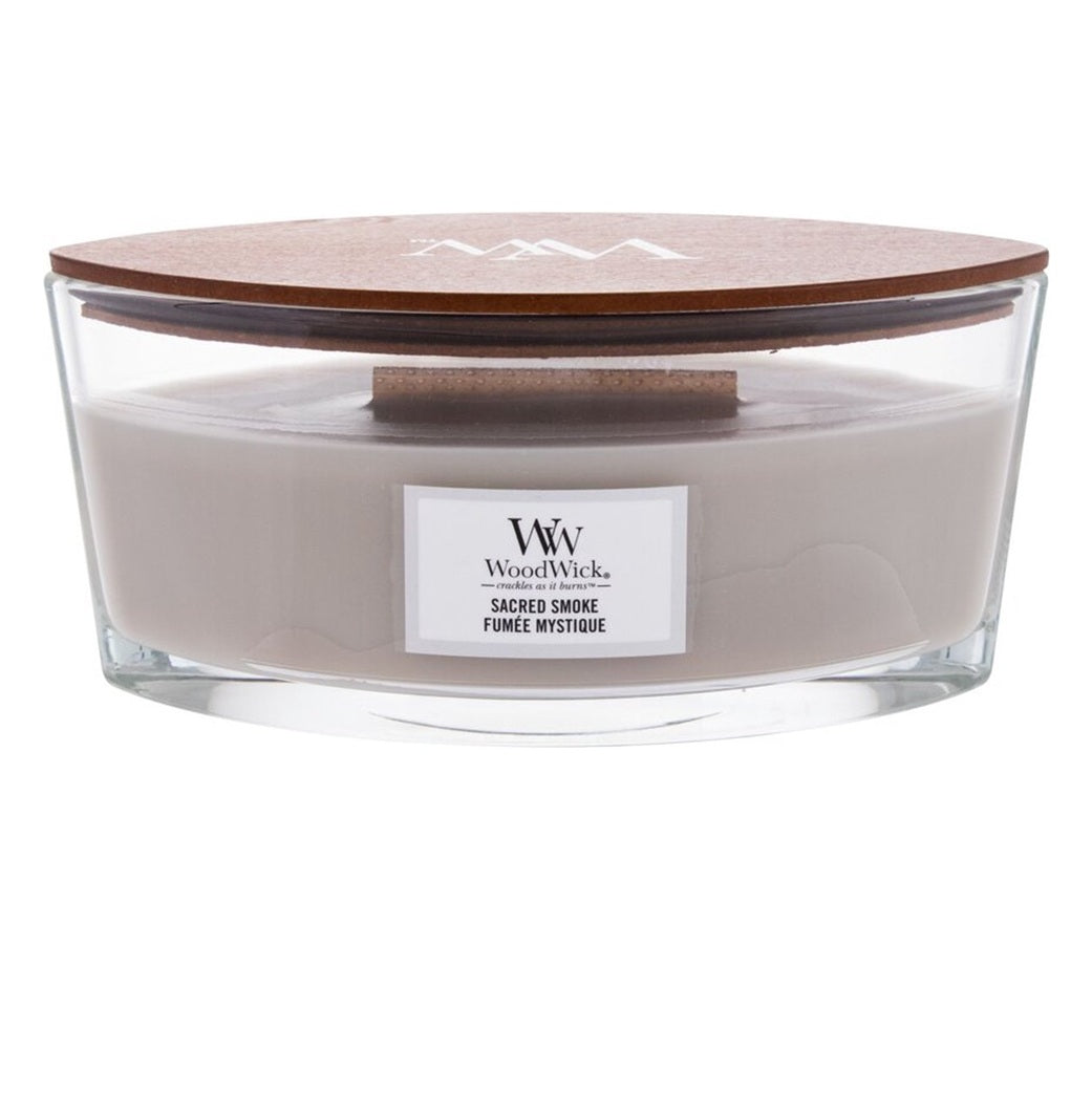 Woodwick Ellipse Sacred Smoke 453g