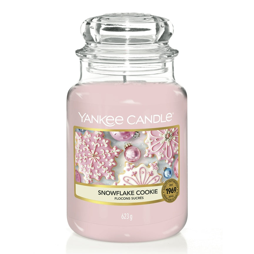 Yankee Candle Snowflake Cookie 623g - Large Jar