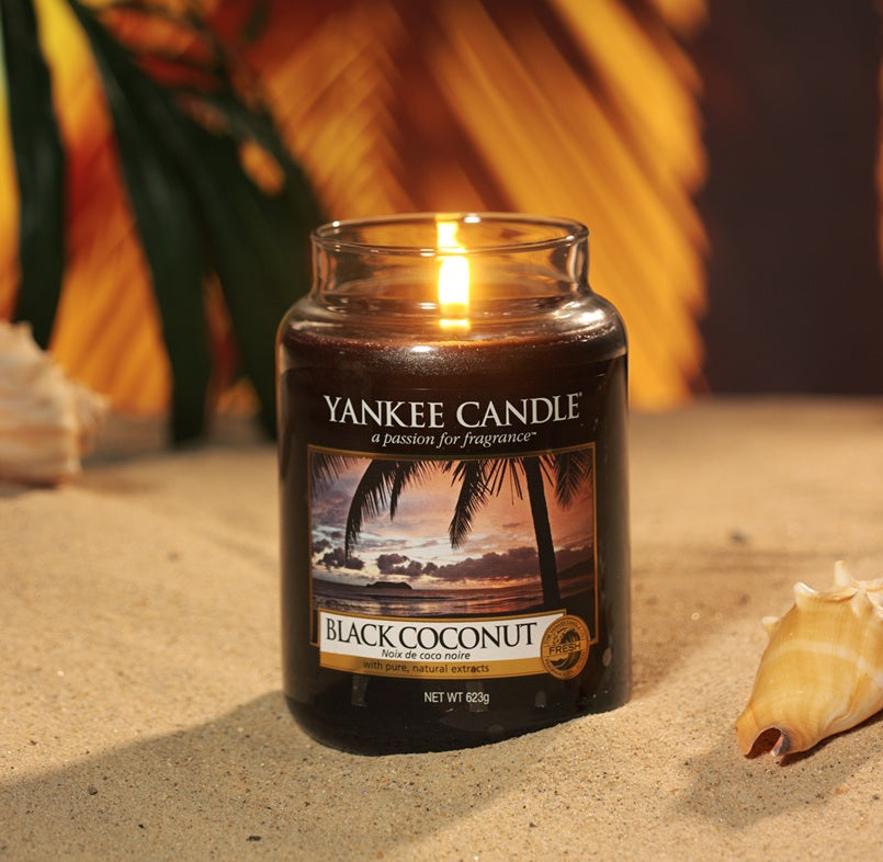Yankee Candle Black Coconut 623g - Large Jar