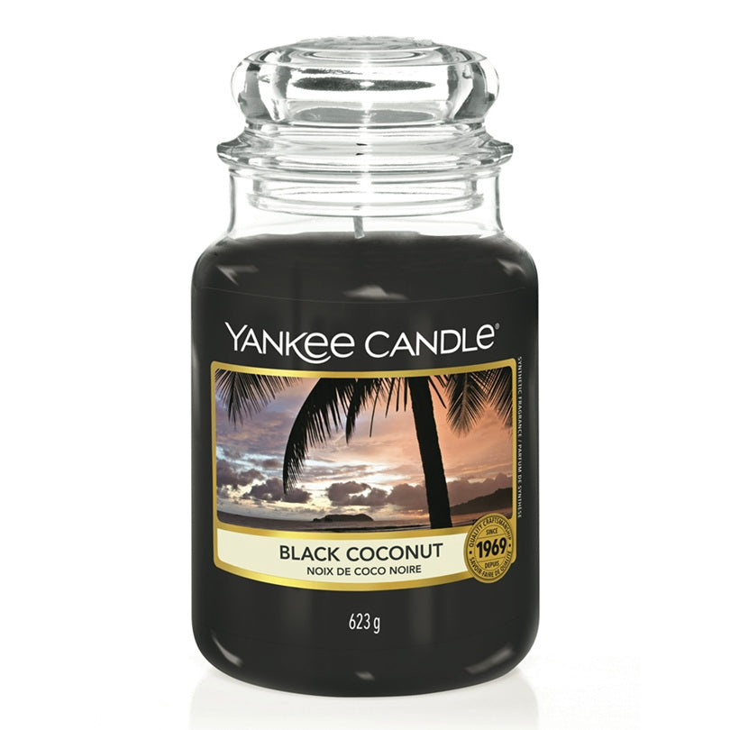 Yankee Candle Black Coconut 623g - Large Jar