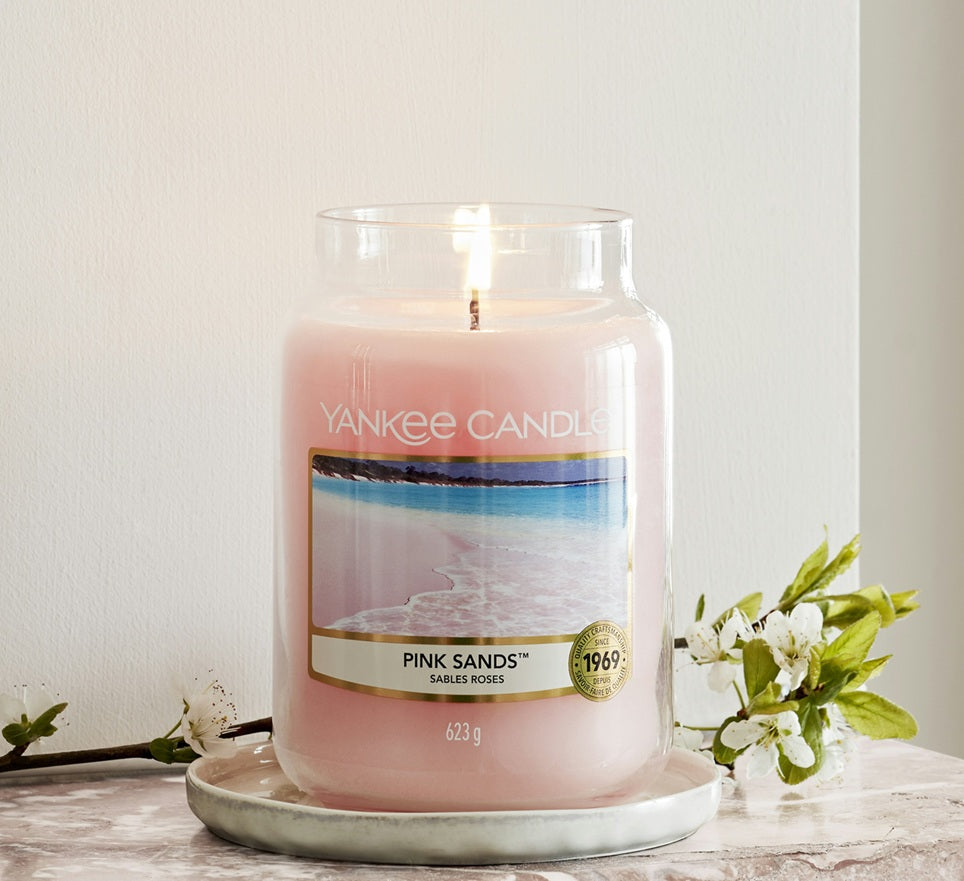 Yankee Candle Pink Sands 623g - Large Jar