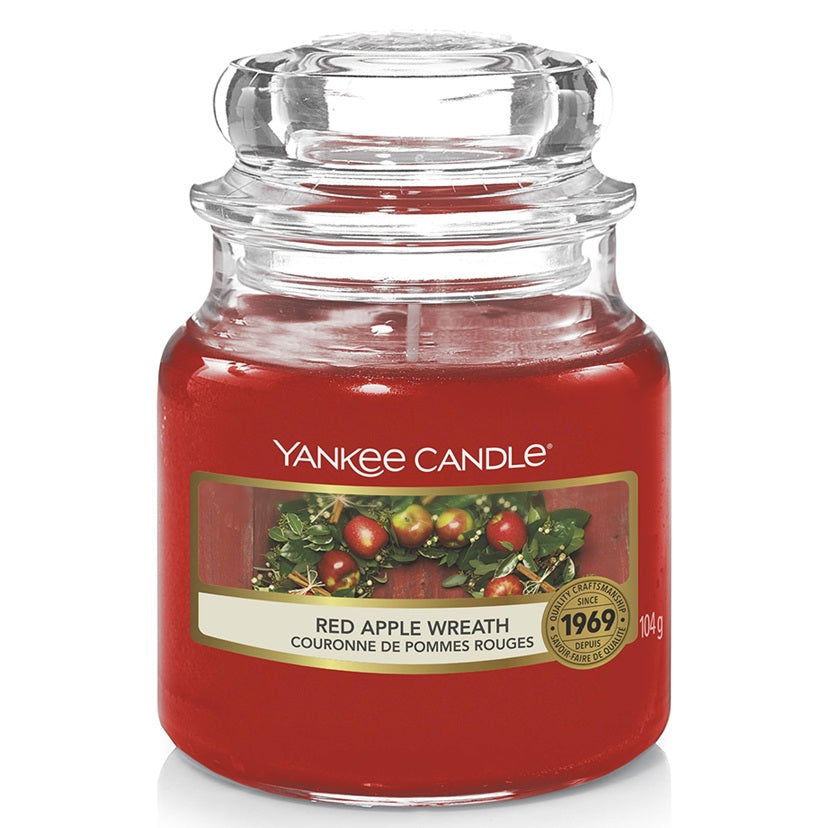 Yankee Candle Red Apple Wreath 104g - Small Jar