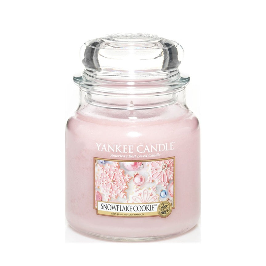 Yankee Candle Snowflake Cookie 411g - Medium Jar
