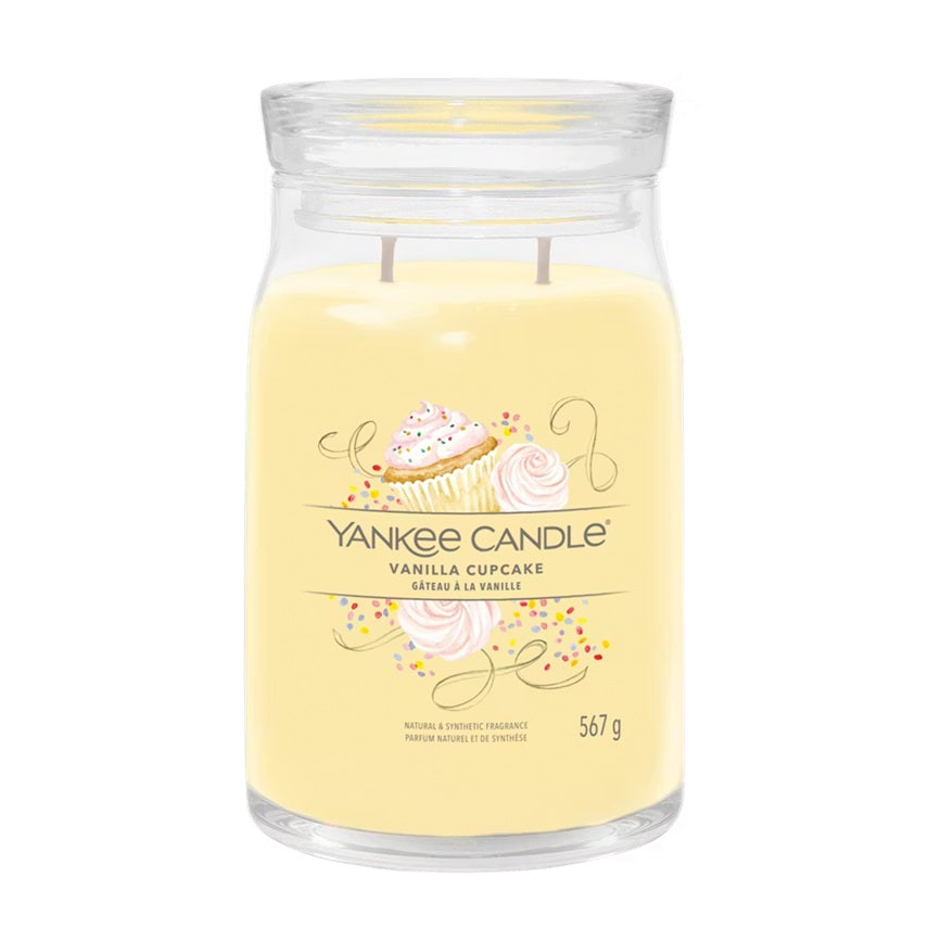 Yankee Candle Vanilla Cupcake 567g - Large 2-Wick Signature